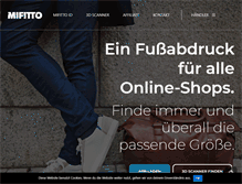 Tablet Screenshot of mifitto.com